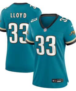 Devin Lloyd Jacksonville Jaguars Nike Women's Prowler Throwback Game Jersey - Teal