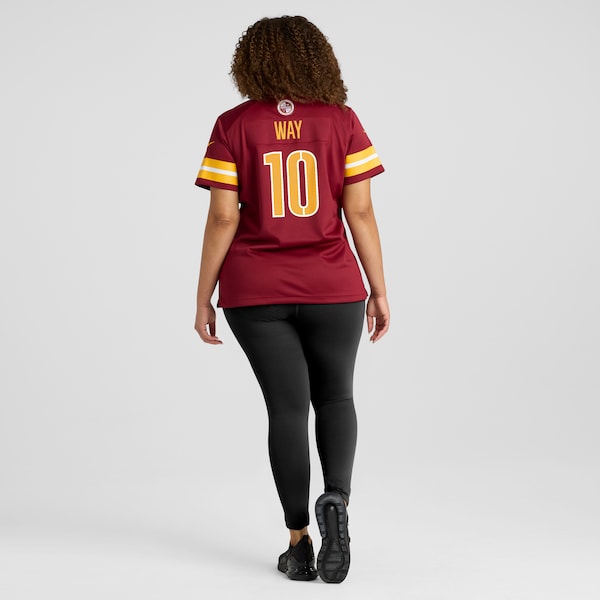 Tress Way Washington Commanders Nike Women's Game Jersey - Burgundy - Image 6