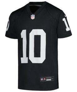 Alternative view of Jimmy Garoppolo Las Vegas Raiders Nike Youth Game Jersey - Black