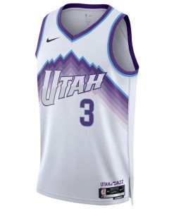 Alternative view of Keyonte George Utah Jazz Nike Unisex Swingman Jersey - Association Edition - White