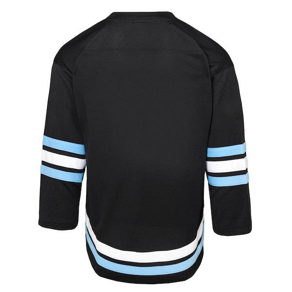Utah Mammoth Youth Replica Jersey - Black/White - Image 5