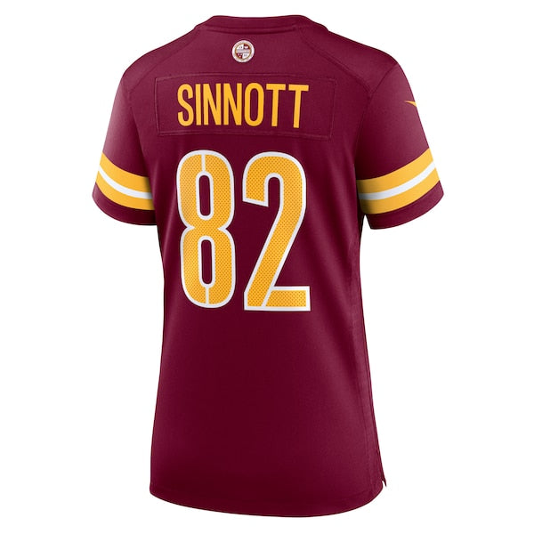 Ben Sinnott Washington Commanders Nike Women's Game Jersey - Burgundy - Image 3