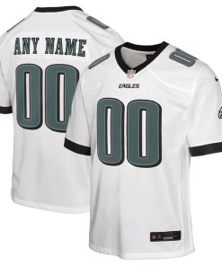 Philadelphia Eagles Nike Youth Custom Game Jersey - White