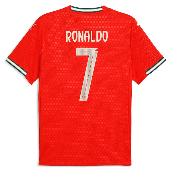 Cristiano Ronaldo Portugal National Team Puma 2025 Home Replica Jersey - Red - Image 8