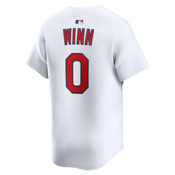 Masyn Winn St. Louis Cardinals Nike Home Limited Jersey - White - Image 3