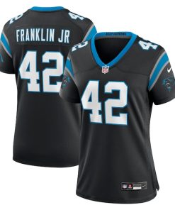 Sam Franklin Jr. Carolina Panthers Nike Women's Team Game Jersey - Black