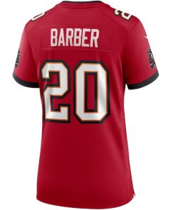 Alternative view of Ronde Barber Tampa Bay Buccaneers Nike Women's Game Retired Player Jersey - Red