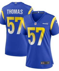 Zachary Thomas Los Angeles Rams Nike Women's Team Game Jersey -  Royal