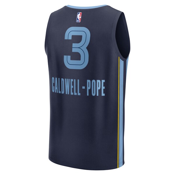 Kentavious Caldwell-Pope Memphis Grizzlies Fast Break Replica Player Jersey - Icon Edition - Navy - Image 3
