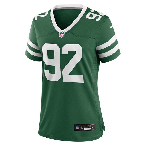 Leki Fotu New York Jets Nike Women's Team Game Jersey - Legacy Green - Image 3