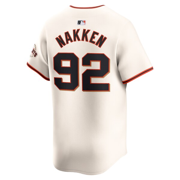 Alyssa Nakken San Francisco Giants Nike Home Limited Player Jersey?ยจC Cream - Image 3