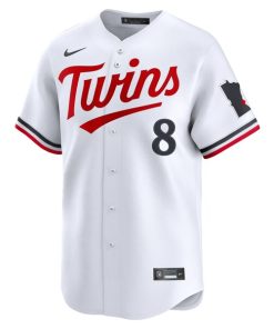 Alternative view of Christian V¨¢zquez Minnesota Twins Nike Home Limited Jersey - White