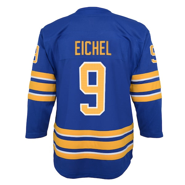 Jack Eichel Buffalo Sabres Youth Home Premier Player Jersey - Royal - Image 3