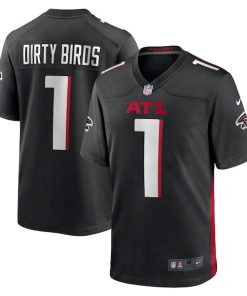 Dirty Birds Atlanta Falcons Nike Game Jersey - Black