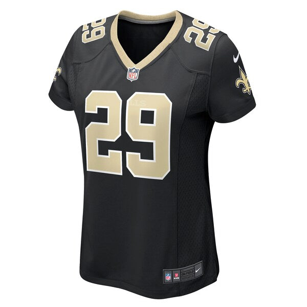 Paulson Adebo New Orleans Saints Nike Women's Game Jersey - Black - Image 2