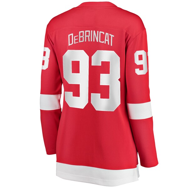Alex DeBrincat Detroit Red Wings Women's Home Premier Breakaway Player Jersey - Red - Image 3