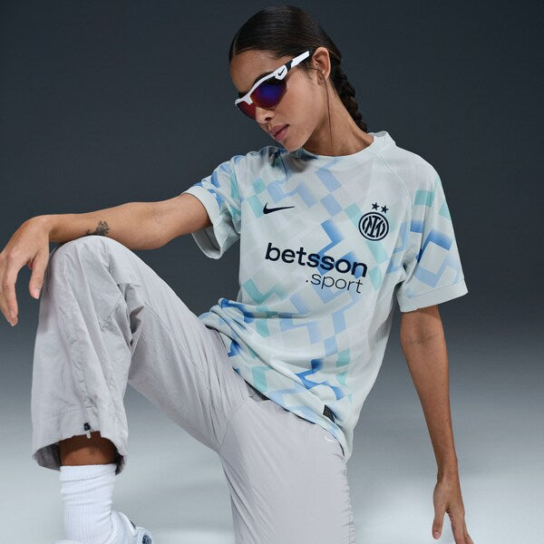 Inter Milan Nike Women's 2025/26 Away Replica Jersey - Aqua - Image 4