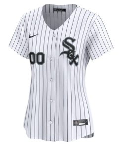 Alternative view of Chicago White Sox Nike Women's Home Limited Custom Jersey - White