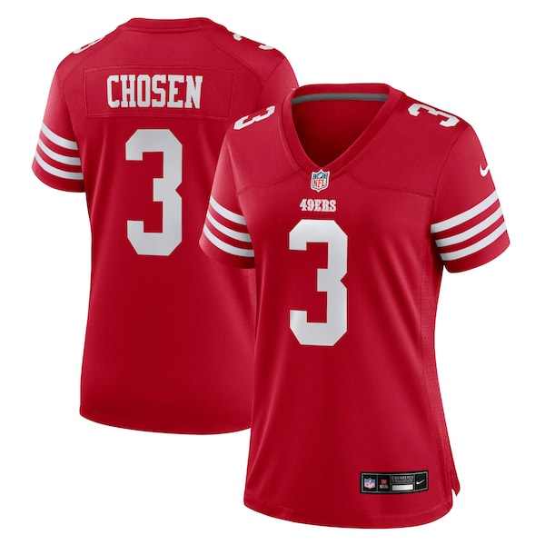 Robbie Chosen San Francisco 49ers Nike Women's Team Game Jersey - Scarlet