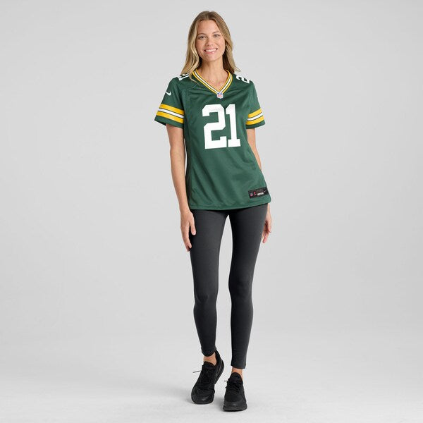 Nate Hobbs Green Bay Packers Nike Women's Team Game Jersey - Green - Image 5