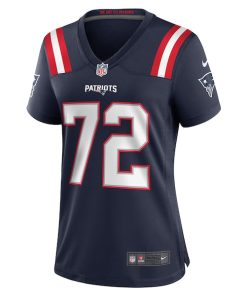 Alternative view of Jeremiah Pharms Jr. New England Patriots Nike Women's Game Player Jersey - Navy