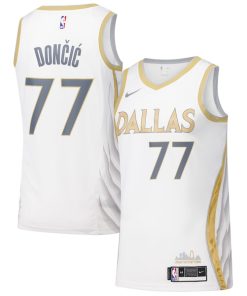 Dallas Mavericks Nike Swingman Player Jersey - City Edition - White