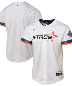 Houston Astros Nike Youth 2025 City Connect Limited Jersey - White