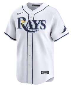 Alternative view of Tampa Bay Rays Nike Home Limited Pick-A-Player Retired Roster Jersey - White