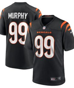 Myles Murphy Cincinnati Bengals Nike 2023 NFL Draft First Round Pick Game Jersey - Black
