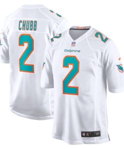 Bradley Chubb Miami Dolphins Nike Game Player Jersey - White