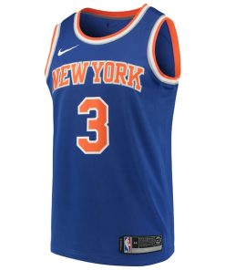 Alternative view of Tim Hardaway Jr. New York Knicks Nike Youth Swingman Jersey - Icon Edition - Blue