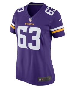 Alternative view of Coy Cronk Minnesota Vikings Nike Women's Team Game Jersey -  Purple
