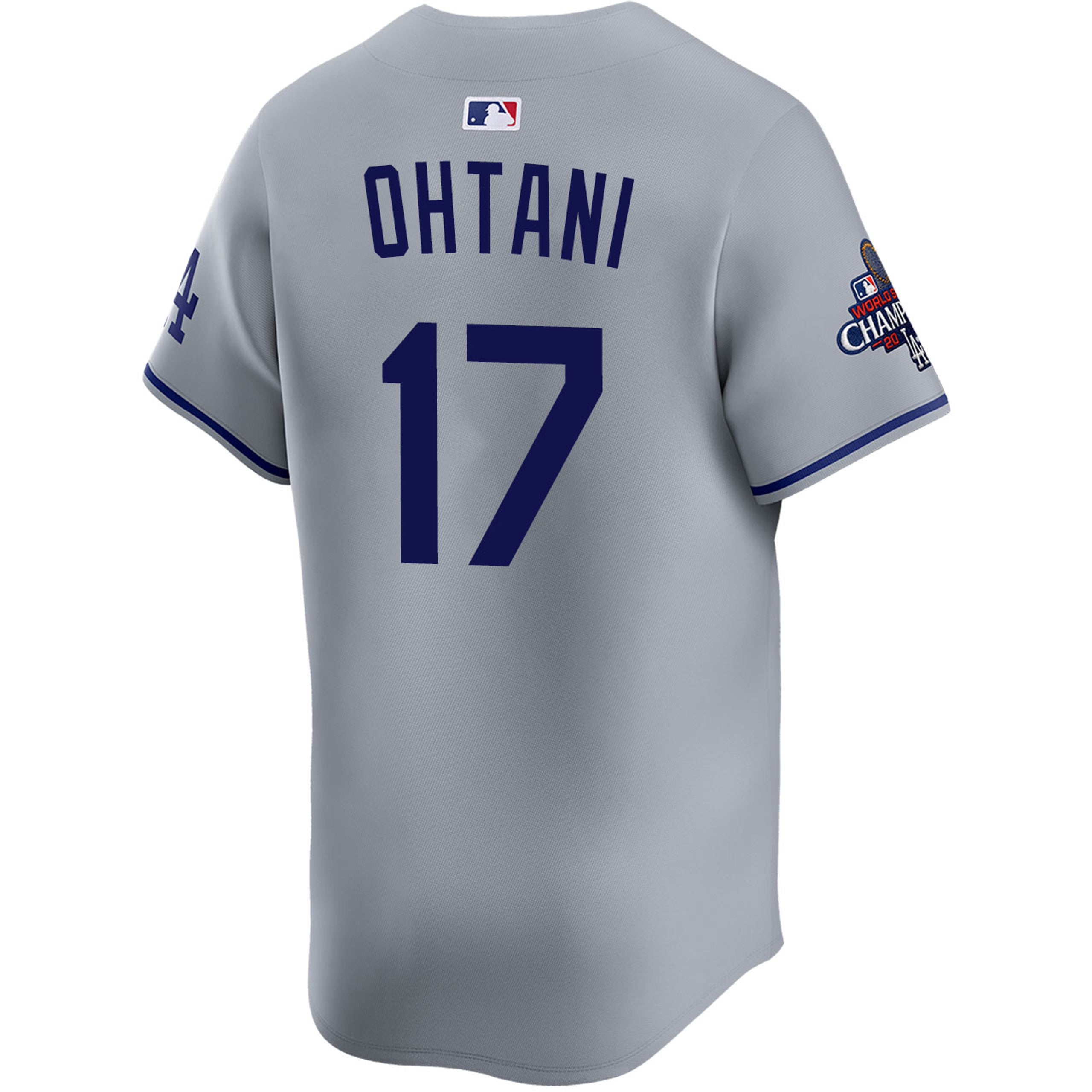 Shohei Ohtani Los Angeles Dodgers Nike 2024 World Series Champions Alternate Limited Player Jersey - Gray - Image 3