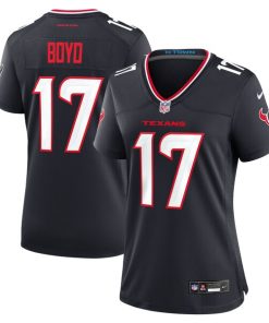 Alternative view of Kris Boyd Houston Texans Nike Women's Team Game Jersey -  Navy