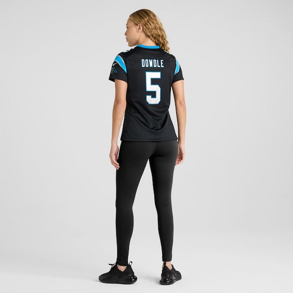 Rico Dowdle Carolina Panthers Nike Women's Team Game Jersey - Black - Image 7