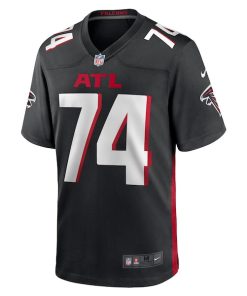 Alternative view of Travis Bell Atlanta Falcons Nike Team Game Jersey -  Black