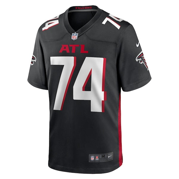Travis Bell Atlanta Falcons Nike Team Game Jersey - Black - Image 2