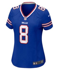 Alternative view of Sam Martin Buffalo Bills Nike Women's Game Player Jersey - Royal