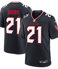 Alternative view of Ronald Darby Houston Texans Nike Team Game Jersey -  Navy