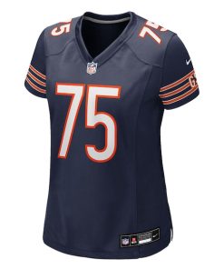 Alternative view of Ozzy Trapilo Chicago Bears Nike Women's Team Game Jersey -  Navy