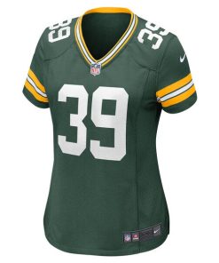 Alternative view of Zayne Anderson Green Bay Packers Nike Women's Team Game Jersey -  Green