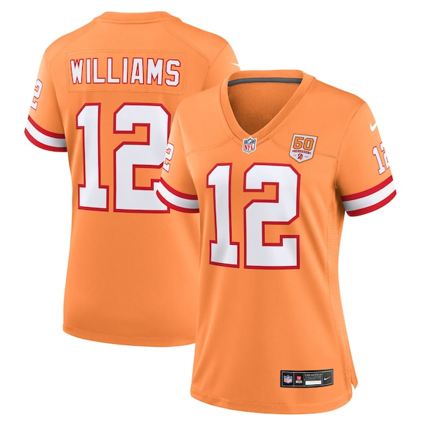 Doug Williams Tampa Bay Buccaneers Nike Women's 50th Season Game Jersey - Creamsicle