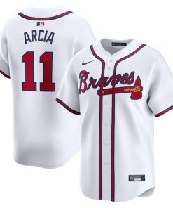 Orlando Arcia Atlanta Braves Nike Home Limited Player Jersey - White