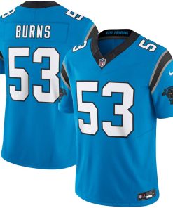 Brian Burns Carolina Panthers Nike Vapor F.U.S.E. Limited Jersey - Blue
