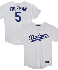 Freddie Freeman Los Angeles Dodgers Nike Preschool Home Replica Player Jersey - White