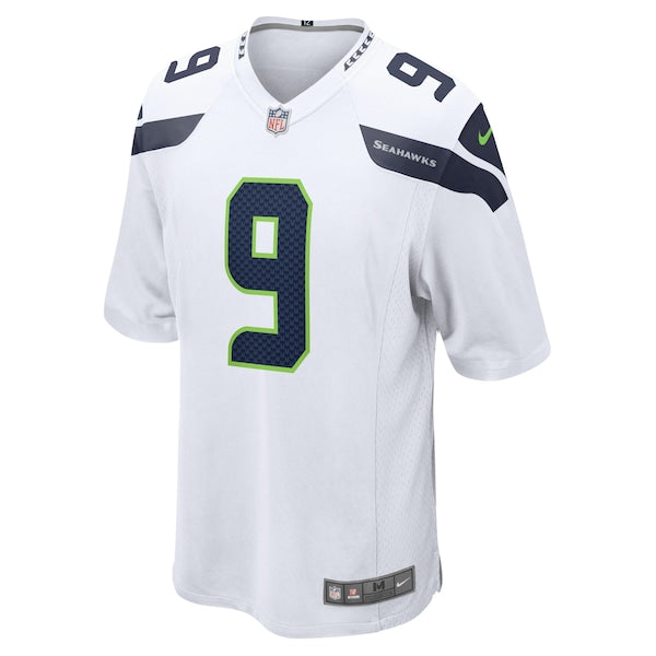 Kenneth Walker III Seattle Seahawks Nike Away Game Player Jersey - White - Image 2