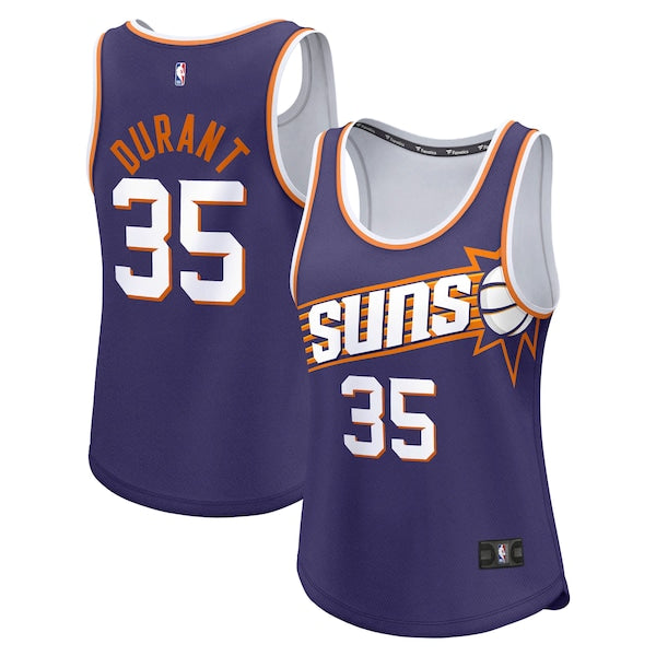 Kevin Durant Phoenix Suns Women's Fast Break Player Jersey - Icon Edition - Purple