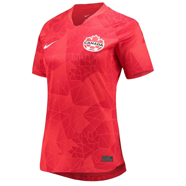 Canada Women's National Team Nike Women's Home Replica Jersey - Red - Image 2