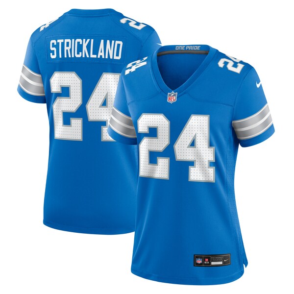 Loren Strickland Detroit Lions Nike Women's Team Game Jersey - Blue - Image 2