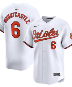 Ryan Mountcastle Baltimore Orioles Nike Home Limited Player Jersey - White
